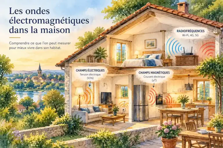 champs electriques magnetiques radiofrequences