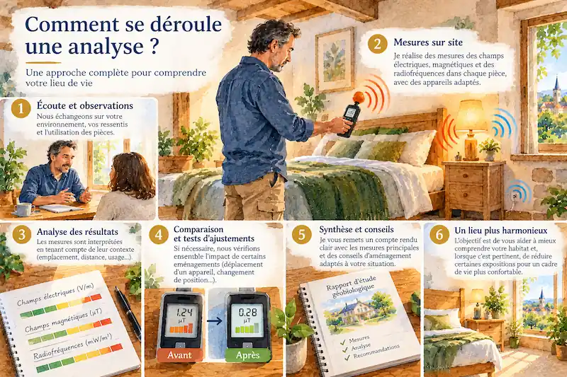 mesure champs electromagnetiques geobiologie